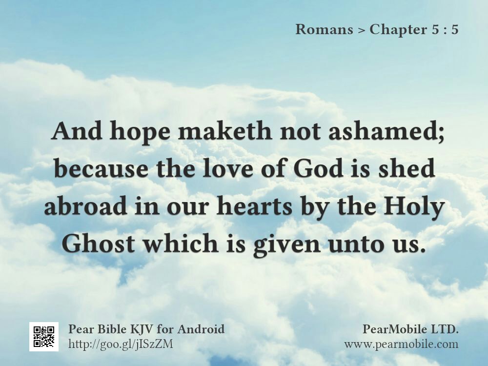 Romans, Chapter 5:5